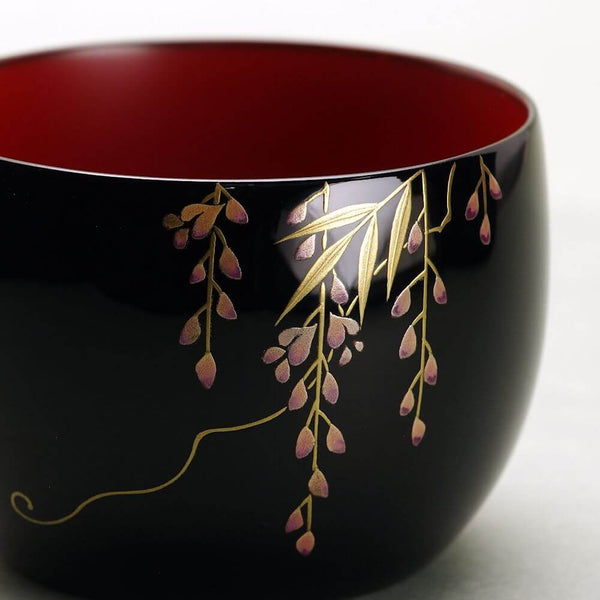 Guinomi sake cup Fuji 藤 Wajima Lacquerware 輪島塗 – Fine