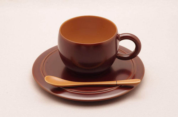 Set of 6 Wako ONO China Japanese Espresso Cup Mugs w/ Saucers Matte Black -  Waterfront Online