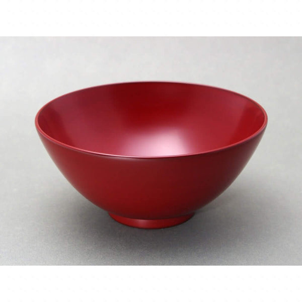Wajima-nuri Rice Bowl Meshi-wan Shu (輪島塗 飯椀 本朱) Fine Urushi Lacquerware Kogei Styling