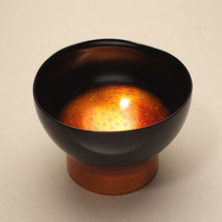 Guinomi Suigetsu 水月 黒 sake cup