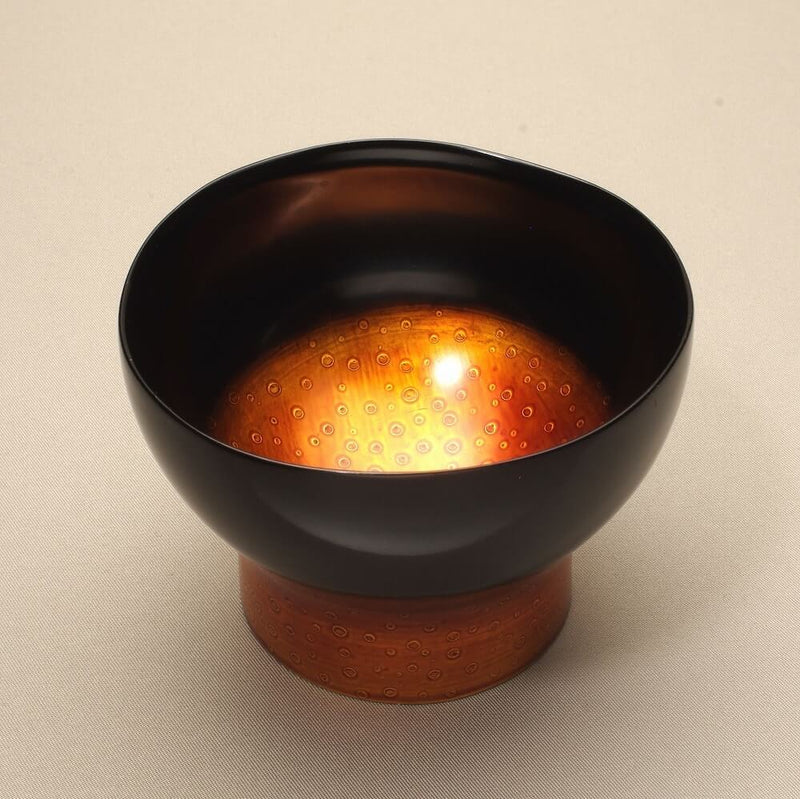 Guinomi Suigetsu 水月 黒 sake cup