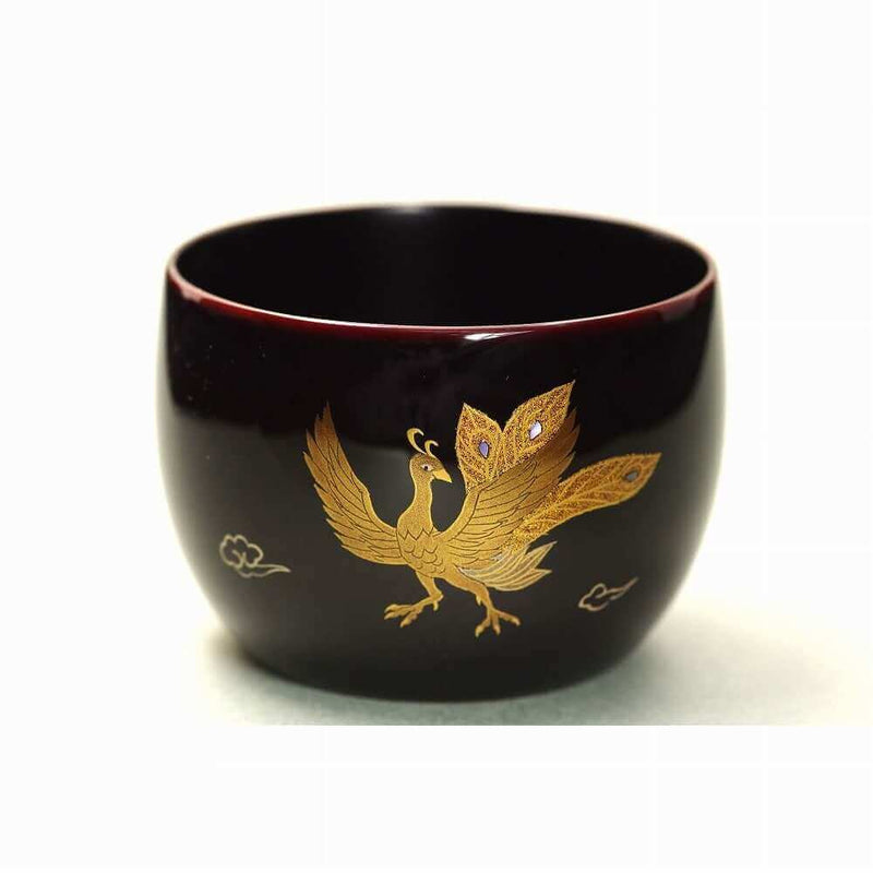 Sake cup Guinomi Hou-ou Wajima-nuri Fine Urushi Lacquerware Kogei Styling