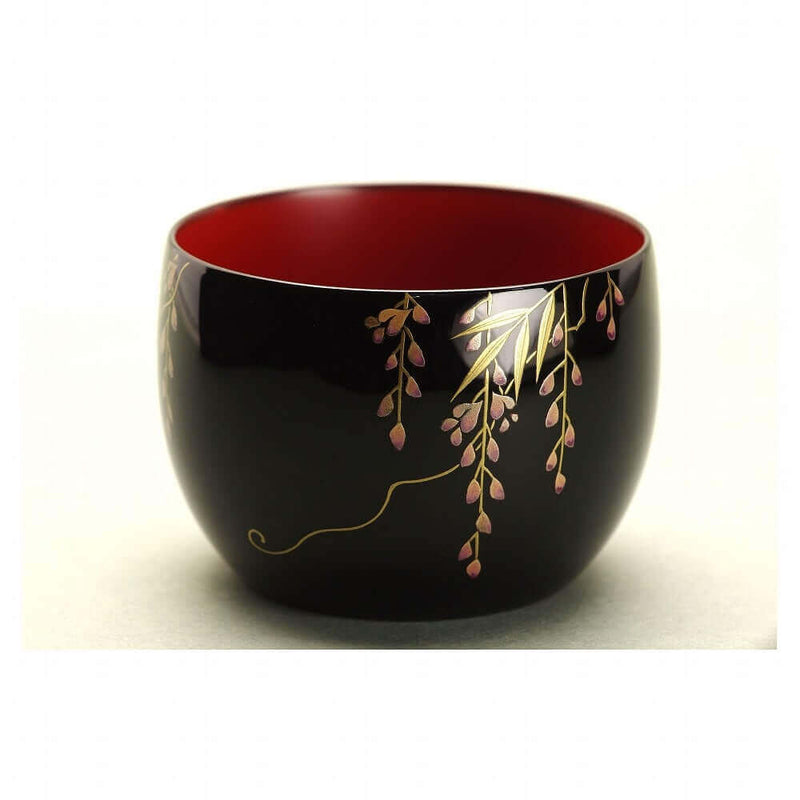 Sake cup Guinomi Fuji Wajima-nuri Fine Urushi Lacquerware Kogei Styling