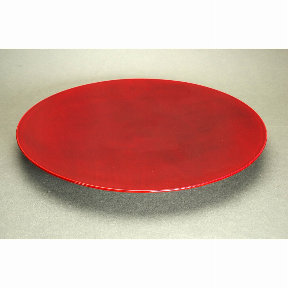 【阿源】漆・高台 【AYuan】 Lacquer Plate or Dish 阿源】黒漆建水 花入 盖置 [Ayuan] Black Lacquer Kensui | ichibutu