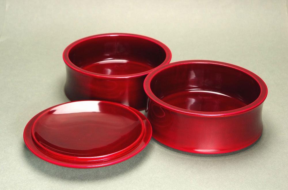 Urushi Lacquerware Bento Box Hime-maru, Hida Shunkei 姫丸二段重