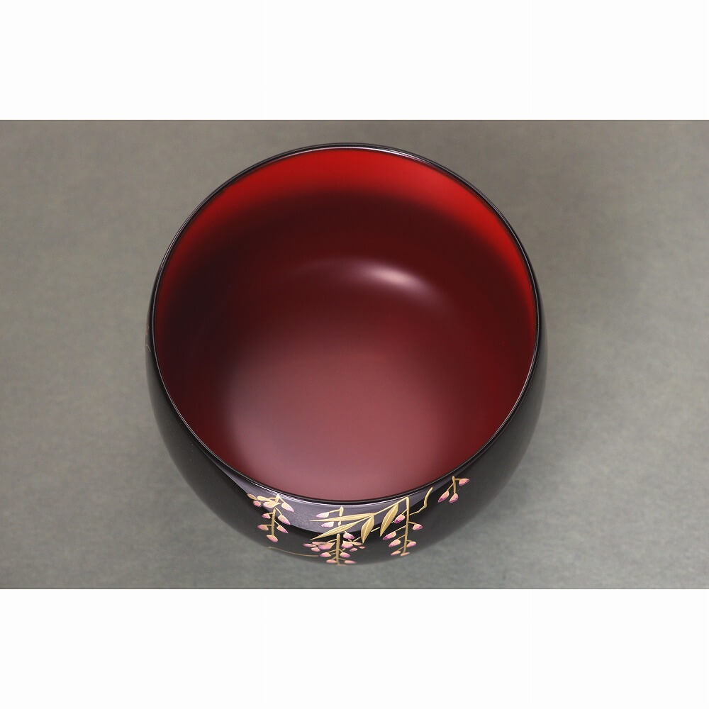 Guinomi sake cup Fuji 藤 Wajima Lacquerware 輪島塗 – Fine Japanese